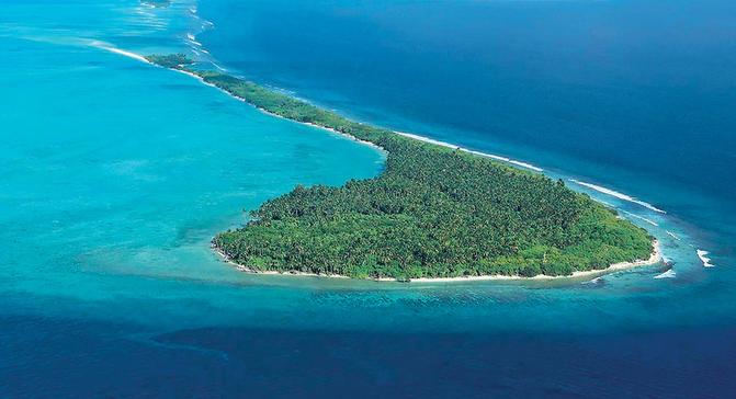 Kanifushi aus der Luft
